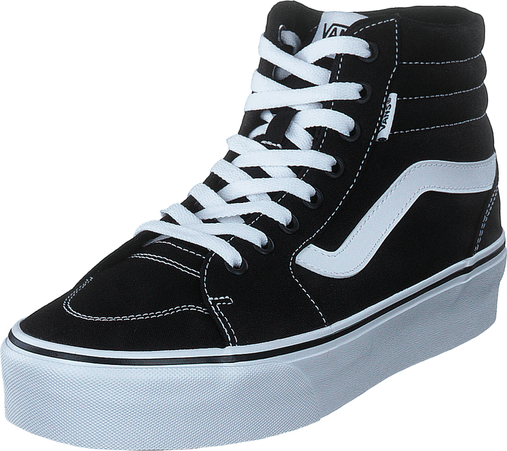 Wm Filmore Hi Platform (canvas) Black/white