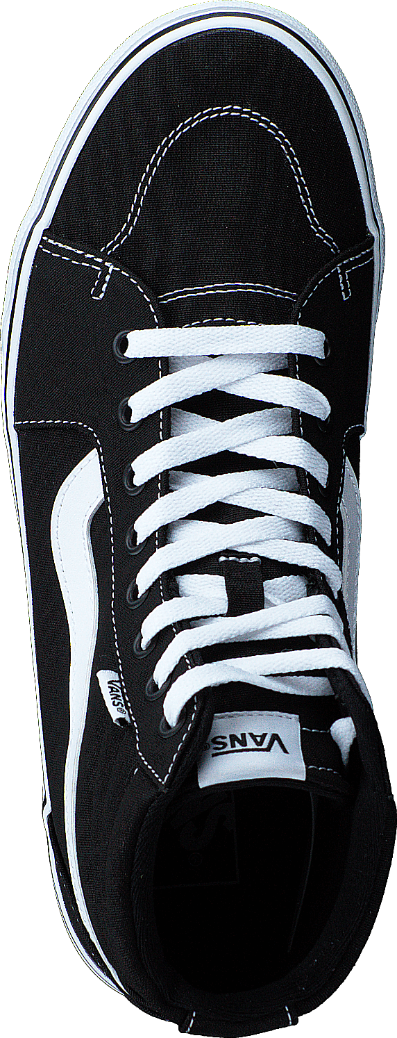 Wm Filmore Hi Platform (canvas) Black/white