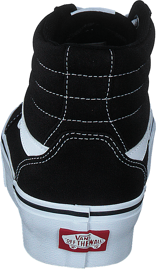 Wm Filmore Hi Platform (canvas) Black/white