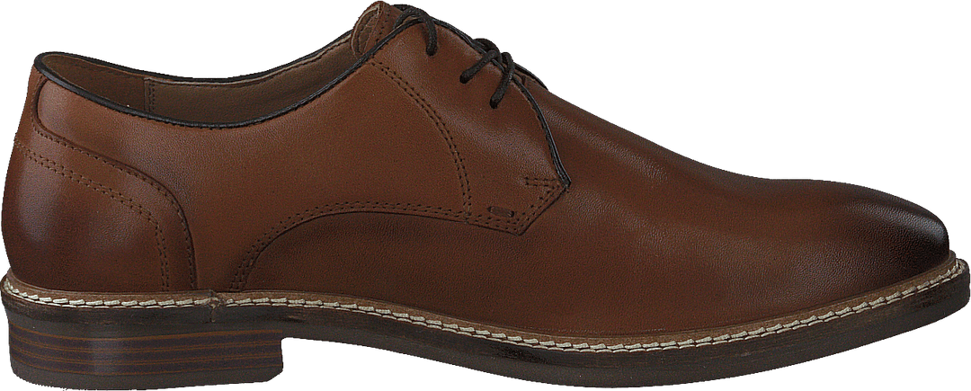 Nuvi Laceup Cognac