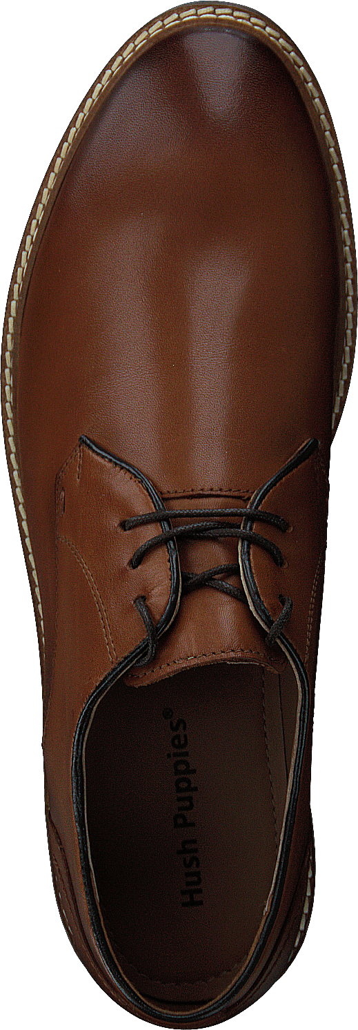 Nuvi Laceup Cognac
