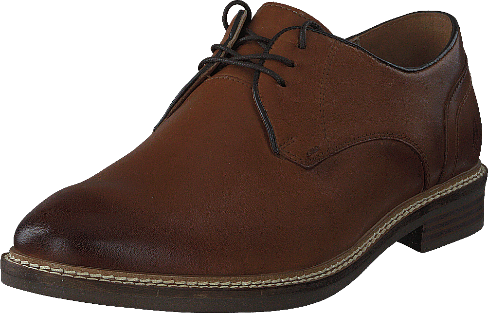 Nuvi Laceup Cognac