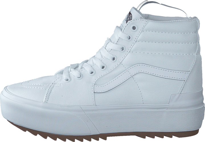 Ua Sk8-hi Stacked (Leinwand) True White