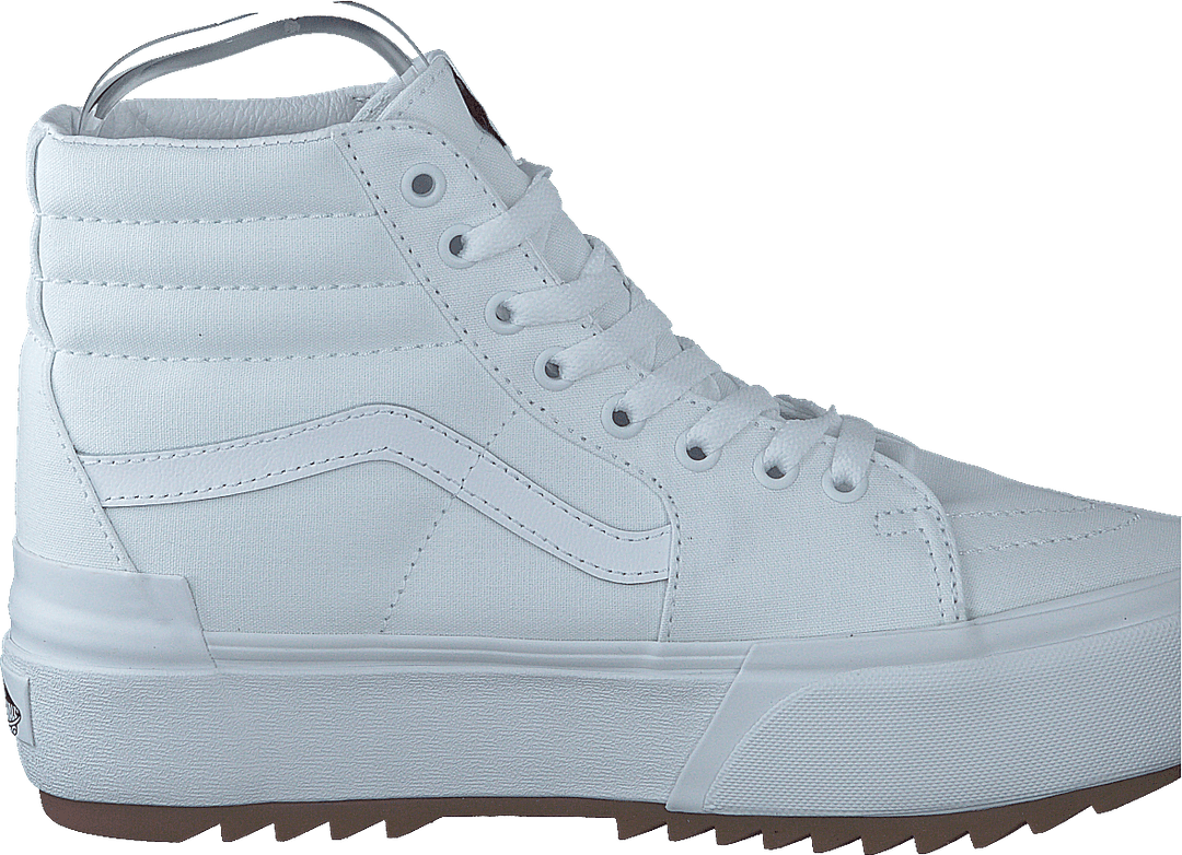 Ua Sk8-hi Stacked (Leinwand) True White