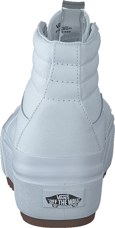 Ua Sk8-hi Stacked (Leinwand) True White