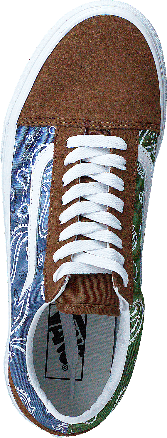 Ua Old Skool (peace Paisley)unitytrwht