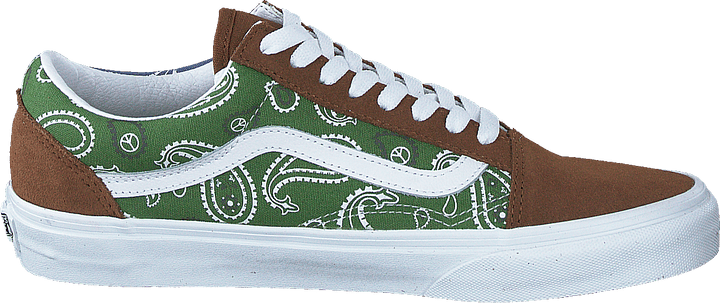 Ua Old Skool (peace Paisley)unitytrwht