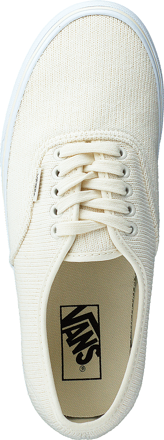 Ua Authentic Stackform (rib Knit)antiquewhttrwht