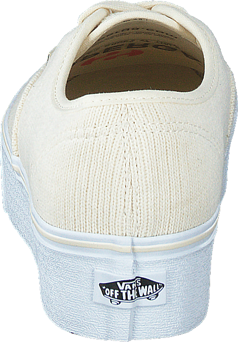 Ua Authentic Stackform (rib Knit)antiquewhttrwht