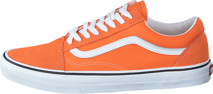 Ua Old Skool Orange Tiger/true White
