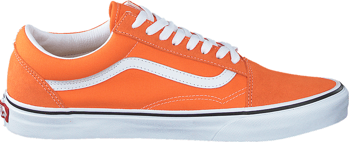 Ua Old Skool Orange Tiger/true White