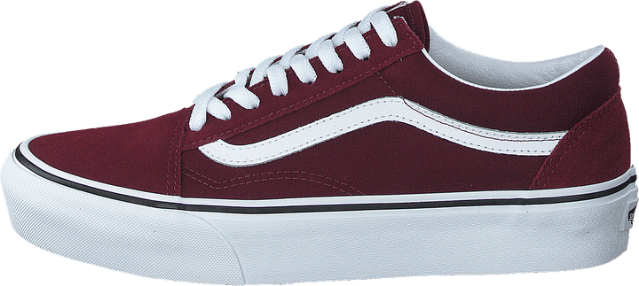 Ua Old Skool Platform Port Royale/true White