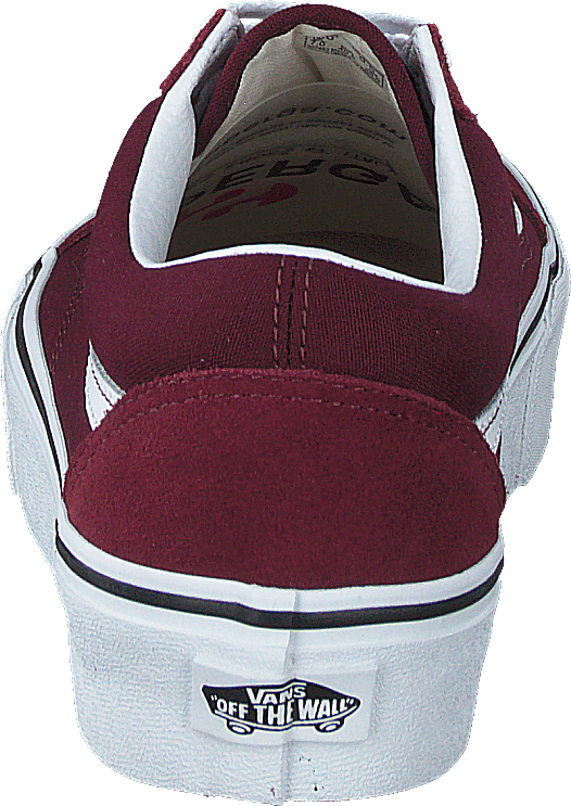 Ua Old Skool Platform Port Royale/true White