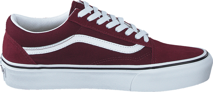 Ua Old Skool Platform Port Royale/true White