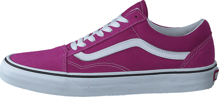 Ua Old Skool Fuchsia Rot/Weiß