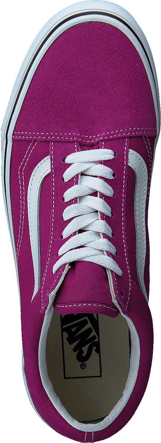 Ua Old Skool Fuchsia Rot/Weiß