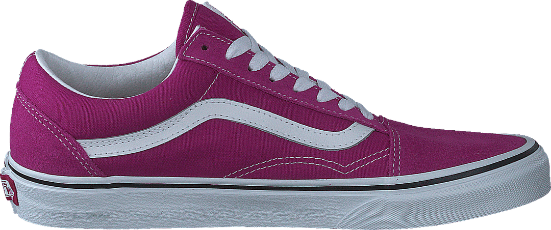 Ua Old Skool Fuchsia Rot/Weiß