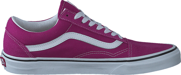 Ua Old Skool Fuchsia Rot/Weiß