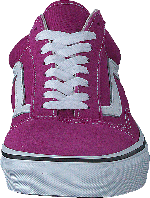 Ua Old Skool Fuchsia Rot/Weiß