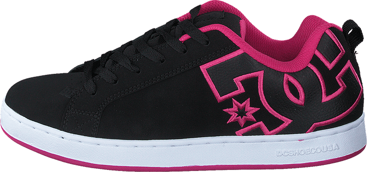 Court Graffik Black/pink Stencil