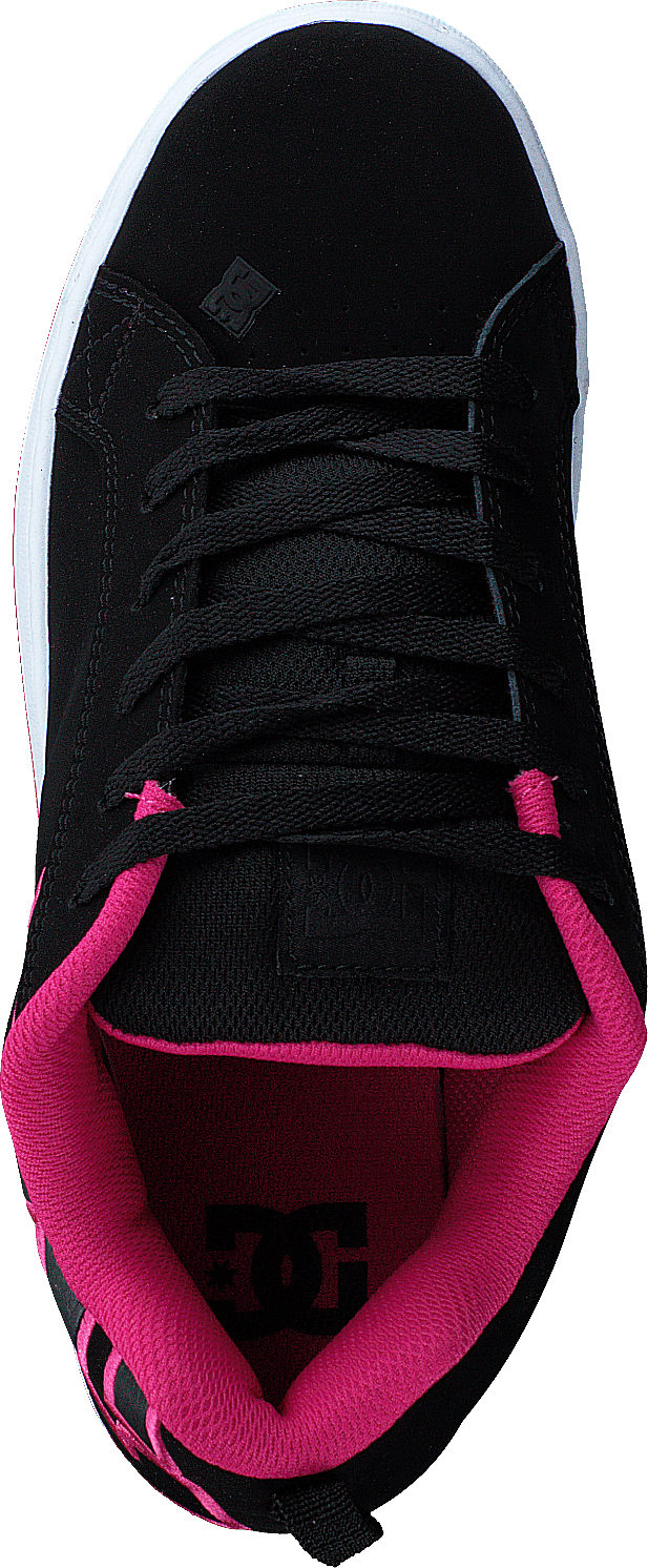 Court Graffik Black/pink Stencil