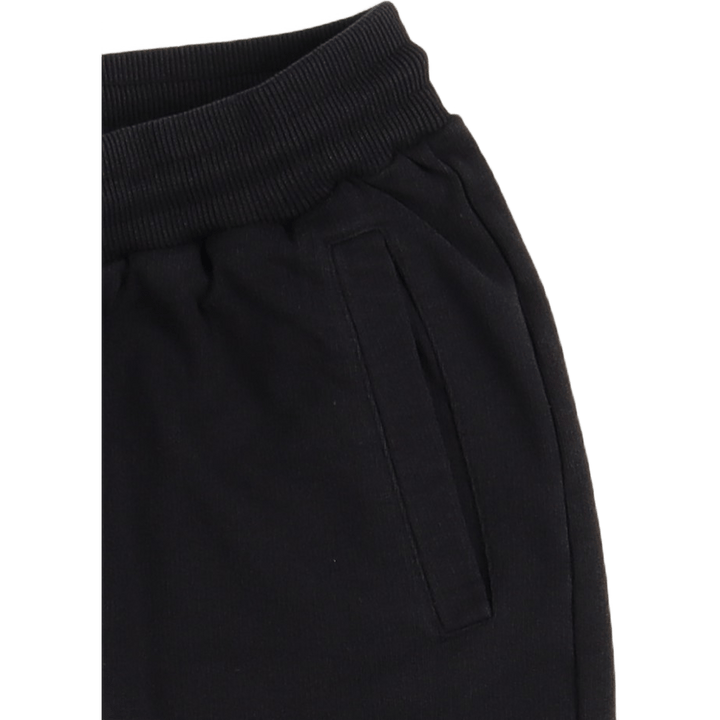 Cropped Sweat Pants Faded Black