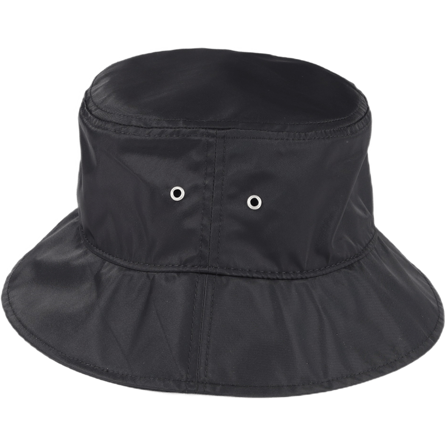 Kbelíková čepice černá nylonová Hk