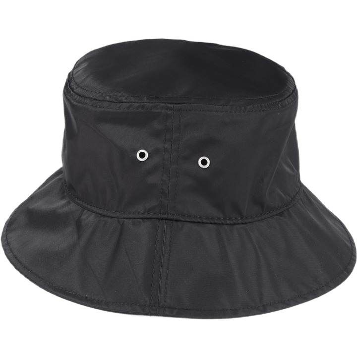 Kbelíková čepice černá nylonová Hk