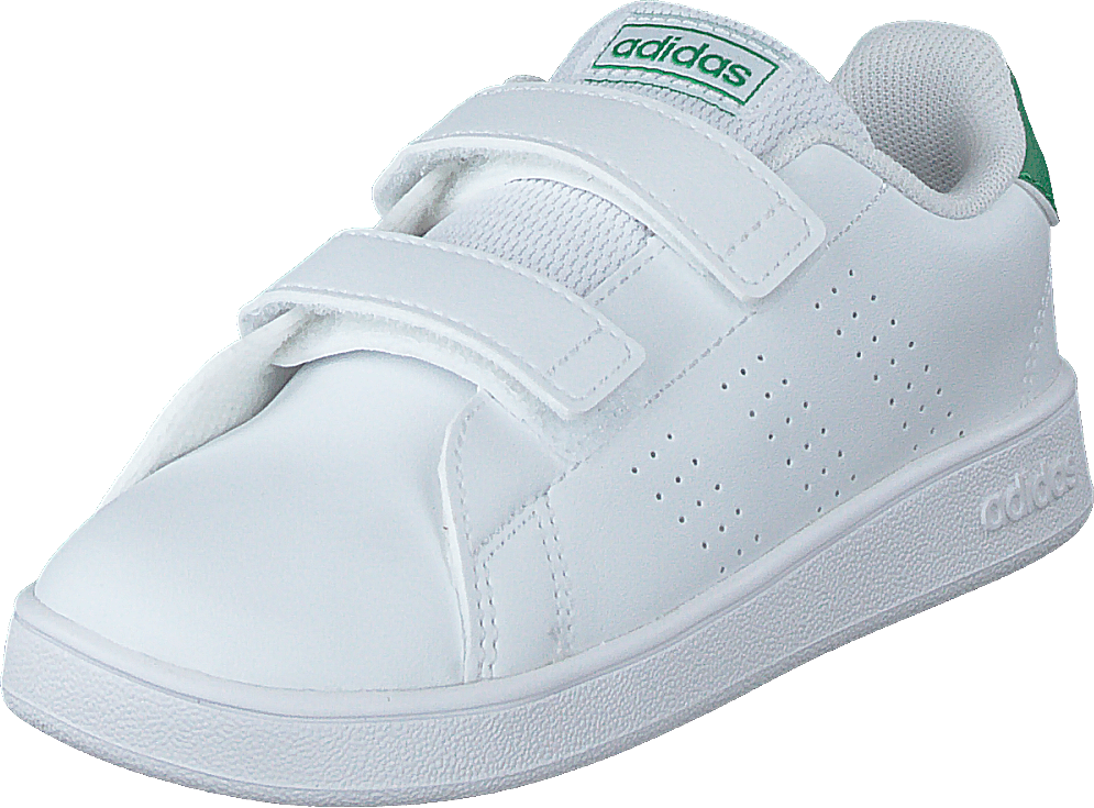 Advantage skor Cloud White / Green / Grey Two