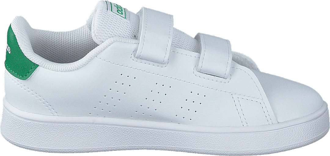 Advantage skor Cloud White / Green / Grey Two