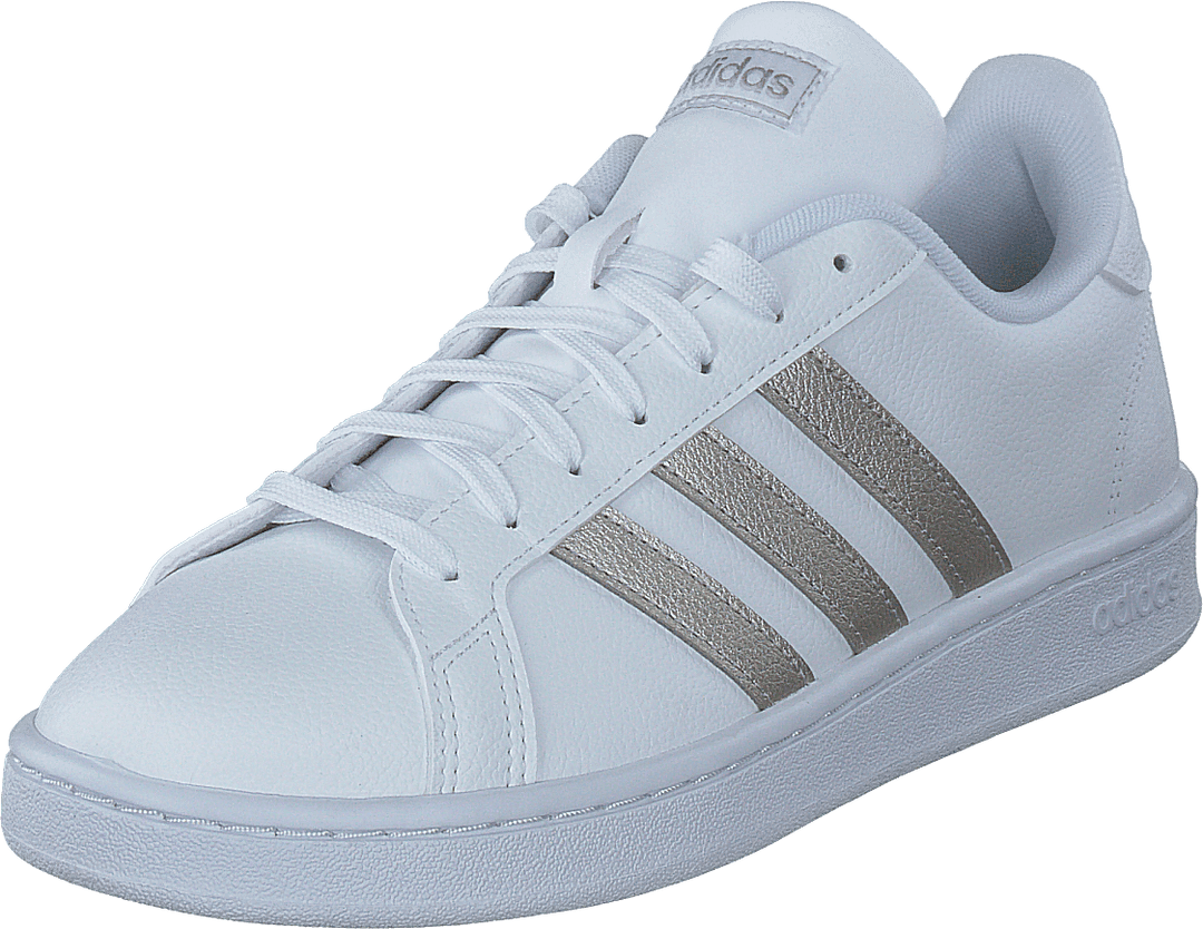 Grand Court Shoes Cloud White / Platin Met. / Cloud White