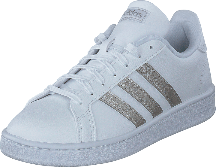 Grand Court Shoes Cloud White / Platin Met. / Cloud White
