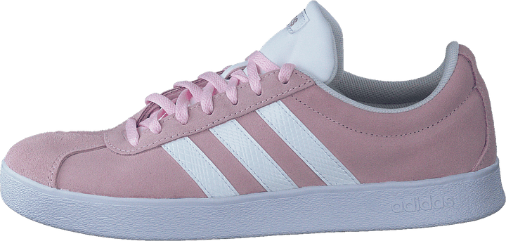 VL Court Shoes Clear Pink / Cloud White / Grey Five