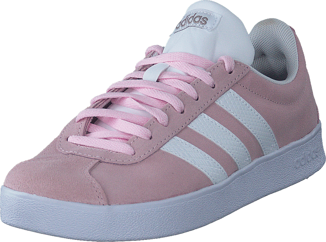 VL Court Shoes Clear Pink / Cloud White / Grey Five