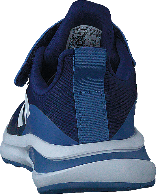 FortaRun Elastic Lace Top Strap Running Shoes Victory Blue / Cloud White / Focus Blue