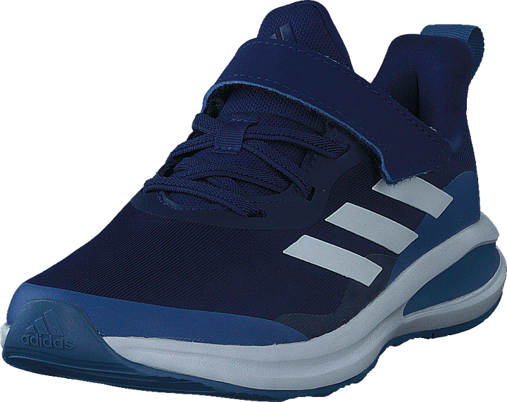 FortaRun Elastic Lace Top Strap Running Shoes Victory Blue / Cloud White / Focus Blue