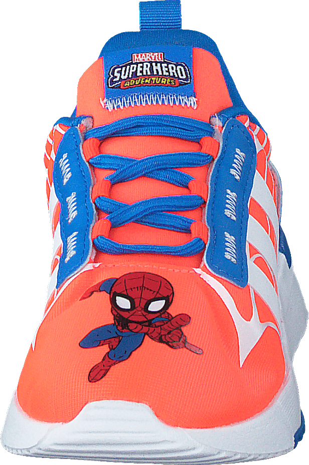 adidas x Marvel Super Hero Adventures Spider-Man Racer TR21 Shoes Solar Red / Cloud White / Blue Rush