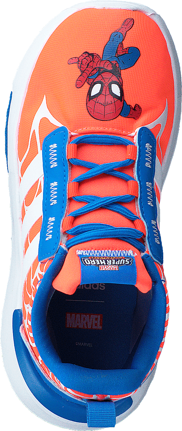 adidas x Marvel Super Hero Adventures Spider-Man Racer TR21 Shoes Solar Red / Cloud White / Blue Rush