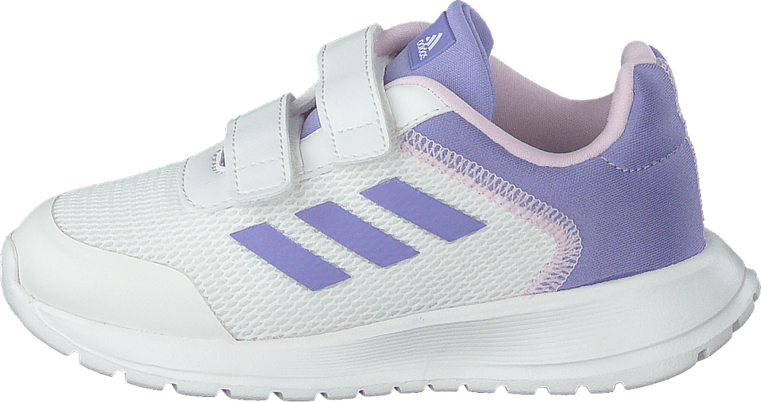 Tensaur Run Shoes Core White / Light Purple / Clear Pink
