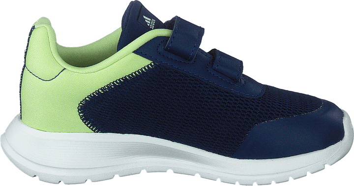 Tensaur Run Shoes Dark Blue / Core White / Pulse Lime