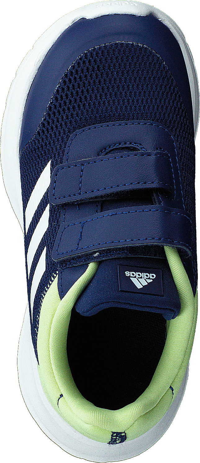 Tensaur Run Shoes Dark Blue / Core White / Pulse Lime