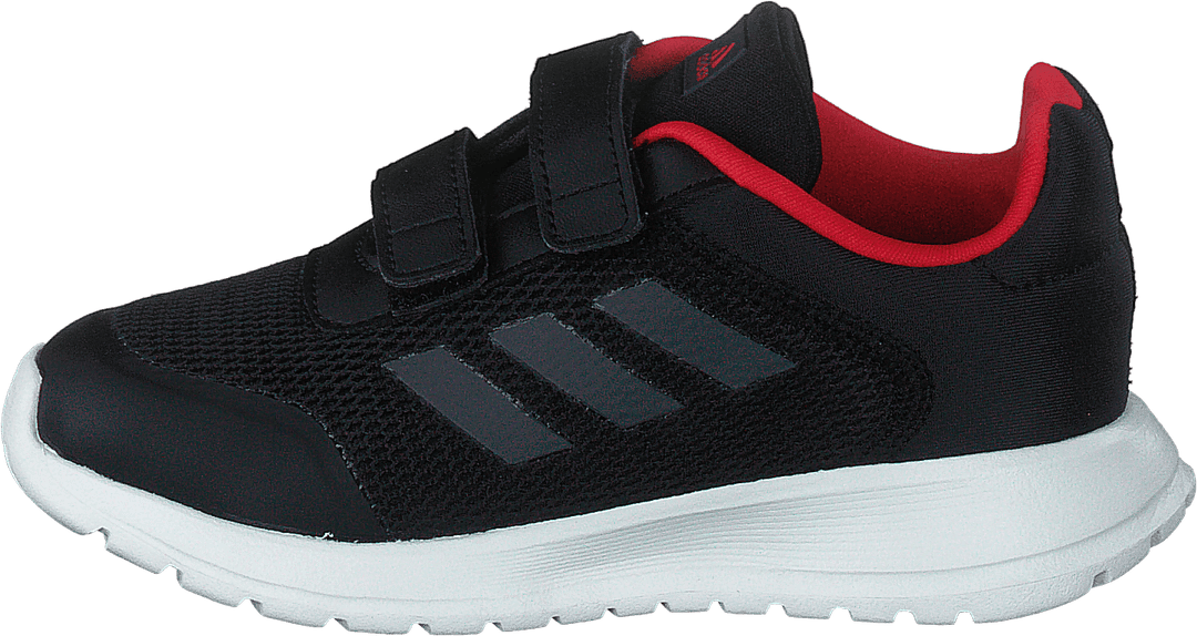Tensaur Run Shoes Core Black / Grey Six / Vivid Red