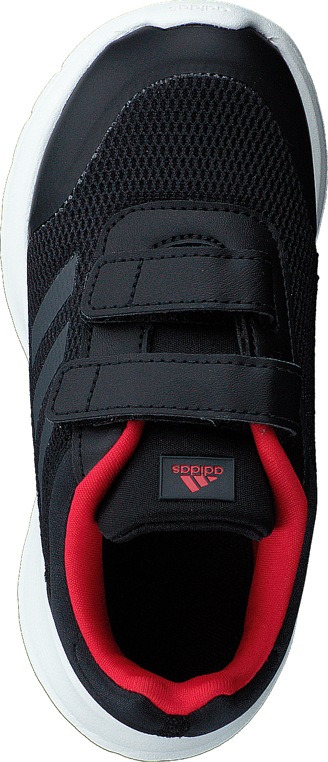 Tensaur Run Shoes Core Black / Grey Six / Vivid Red