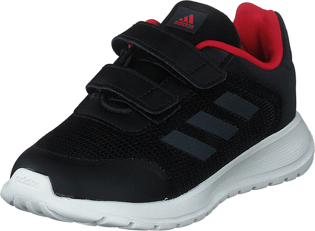 Tensaur Run Shoes Core Black / Grey Six / Vivid Red