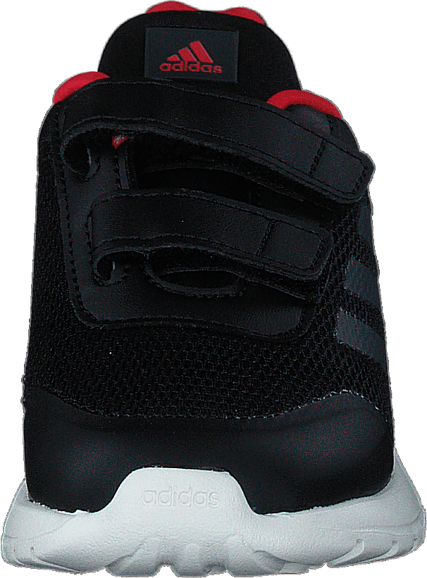 Tensaur Run Shoes Core Black / Grey Six / Vivid Red