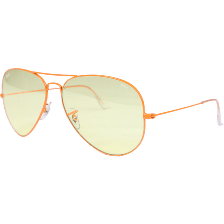 Aviator Groß Metall Orange 9220T4/62