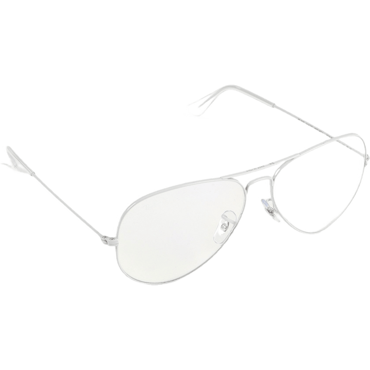 Aviator Groß Metall Hellgrau 9223BL/62