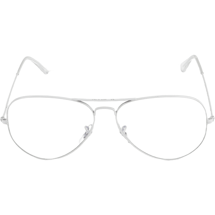 Aviator Groß Metall Hellgrau 9223BL/62