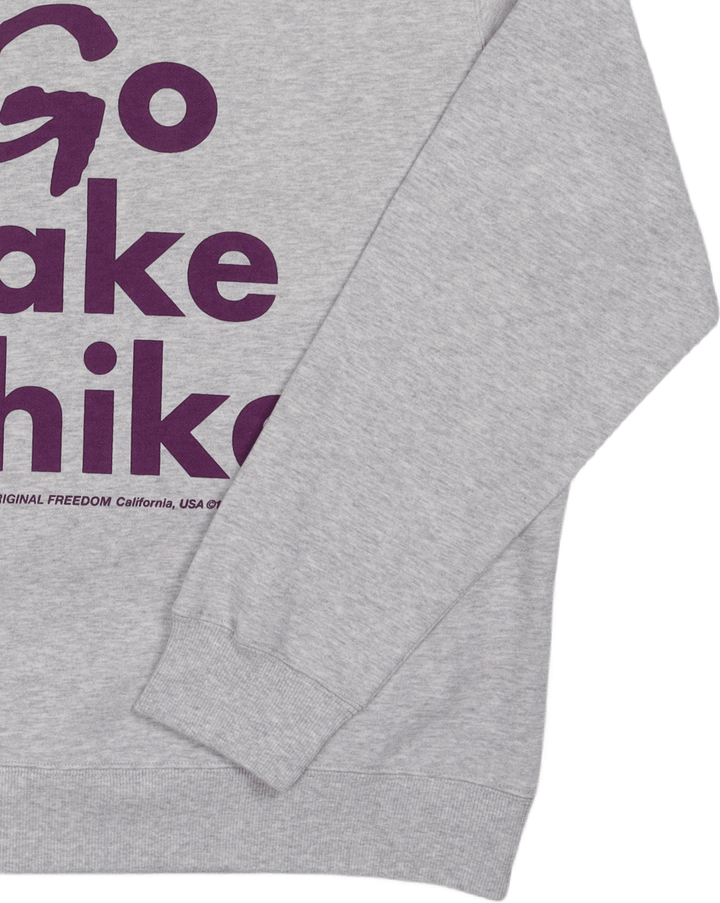 Take A Hike Sweatshirt Ash Heather