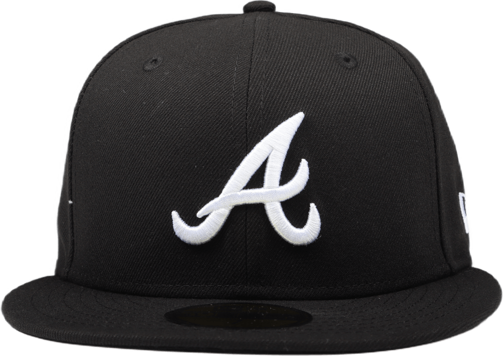 Mlb Basic Braves Bla/whi Black
